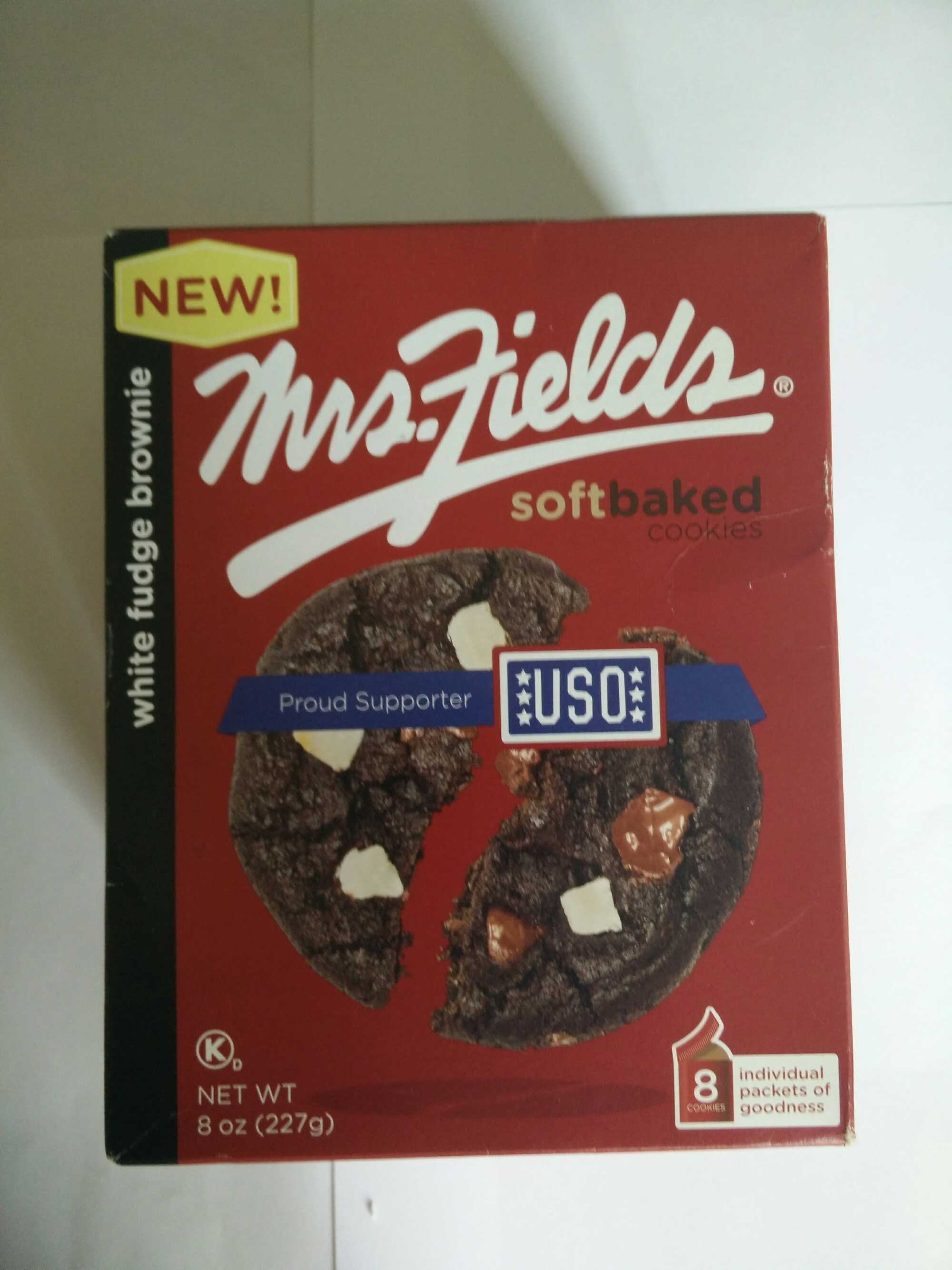 Mrs. fields, soft baked cookies, white fudge brownie - Product