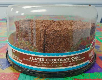 3 Layer Chocolate Cake - 1