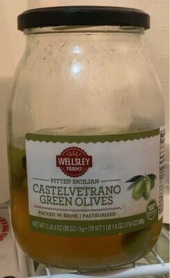 Pitted sicilian castelvetrano green olives - Producte - en