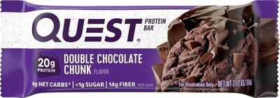 Double chocolate chunk protein bar - Product