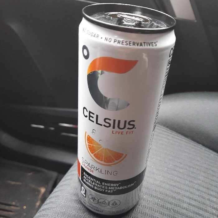 Celsius orange - Product
