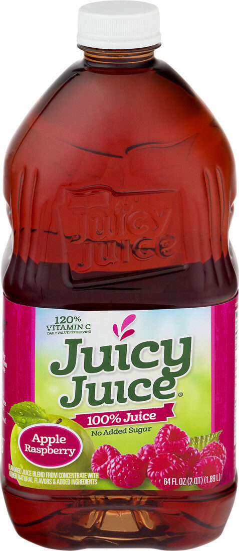 100% Juice, Apple Raspberry - Produkt - en