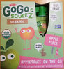 Organic applesauce on the go - Producto