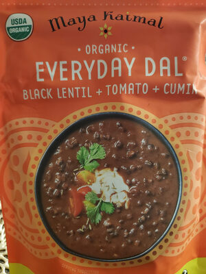 Organic everyday dal - black lentil, tomato, cumin - Produkt - en