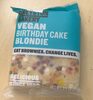 Vegan birthday cake blondie - Producto