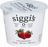 Strained non-fat yogurt strawberry - Product