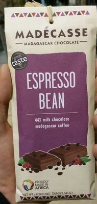 Expresso bean 44% milk chocolate - Product - fr