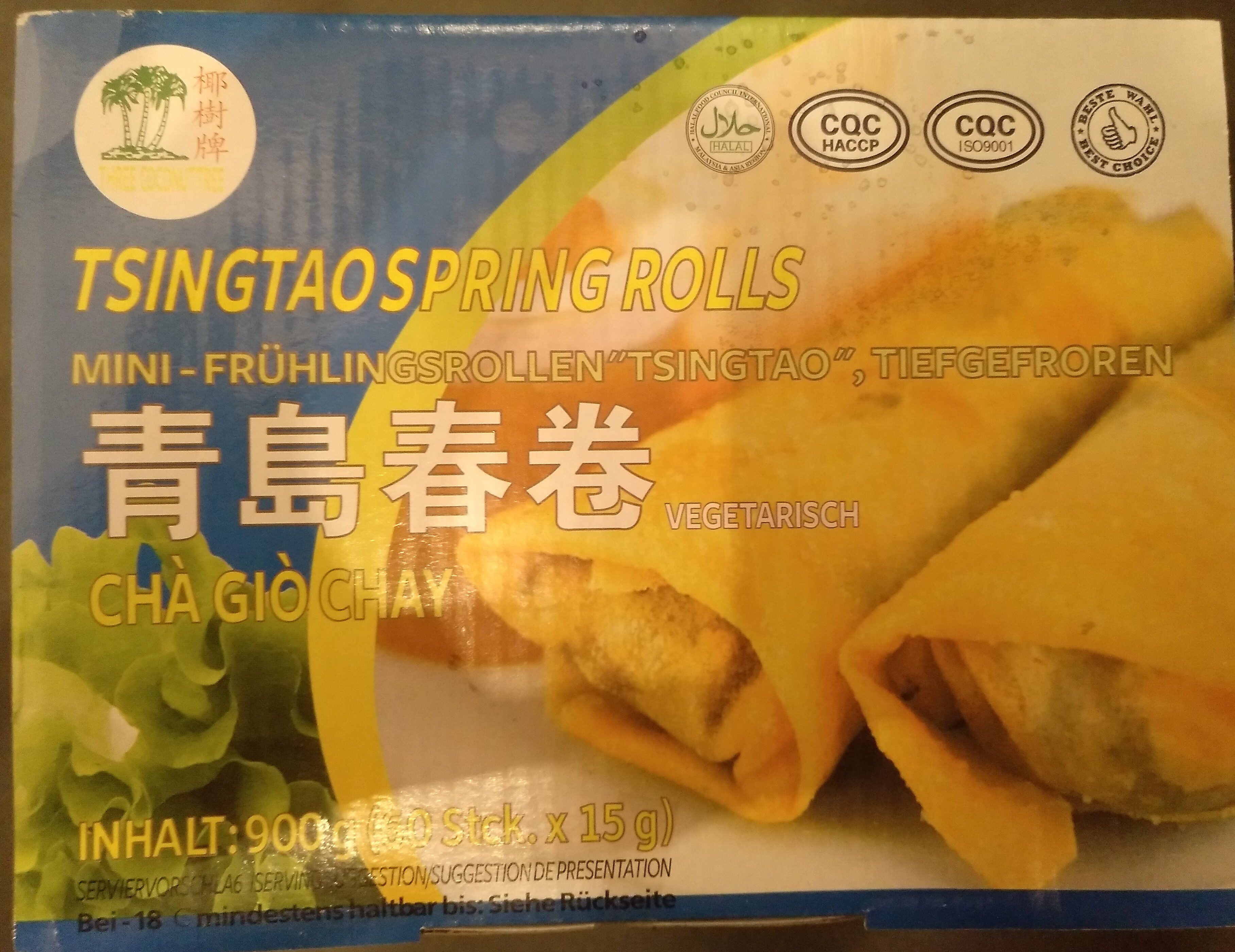 Tsingtao Spring Rolls - Product - de