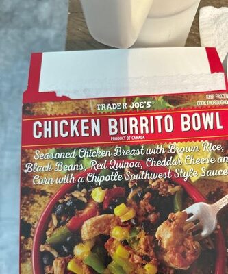 Trader joes chicken burrito bowl