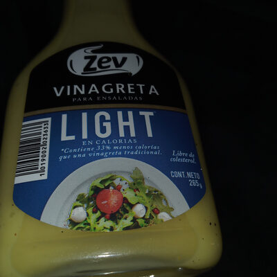 Zev Vinagreta Light - Product - es