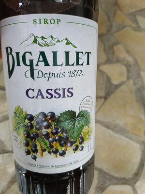 sirop cassis - Producto - fr