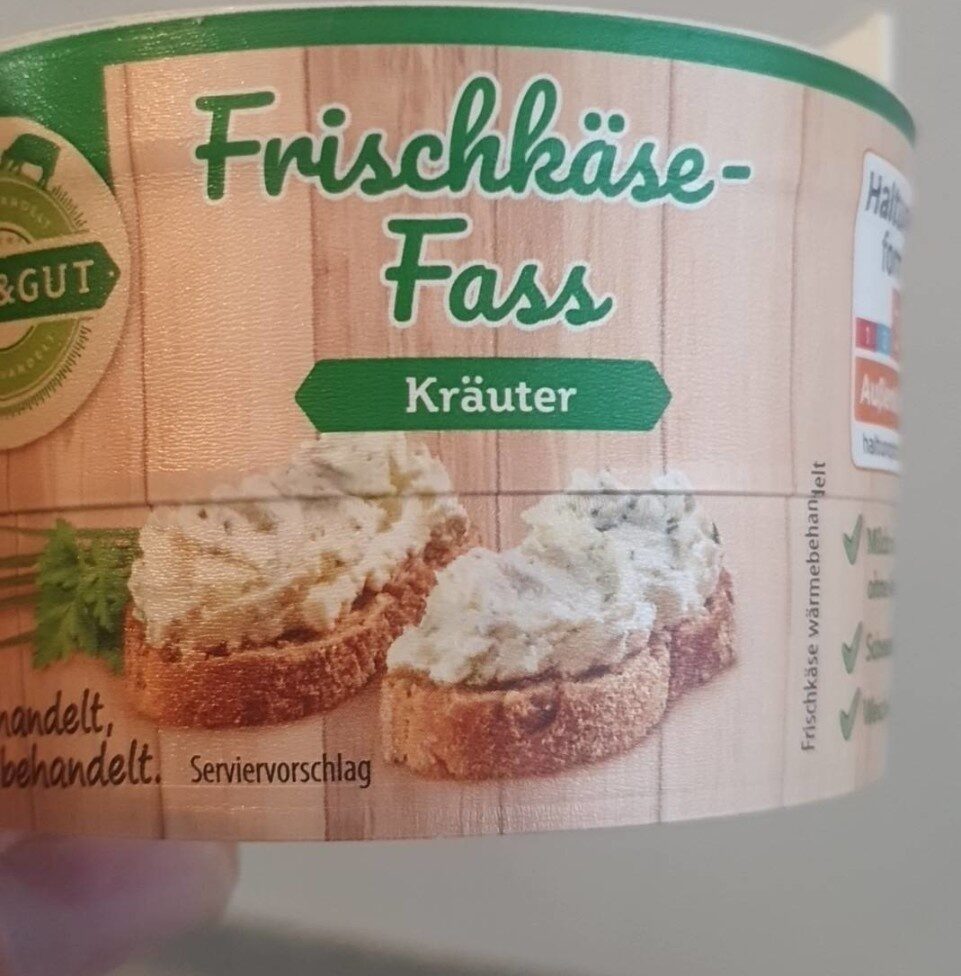 Frischkäse-Fass Kräuter - Prodotto - fr