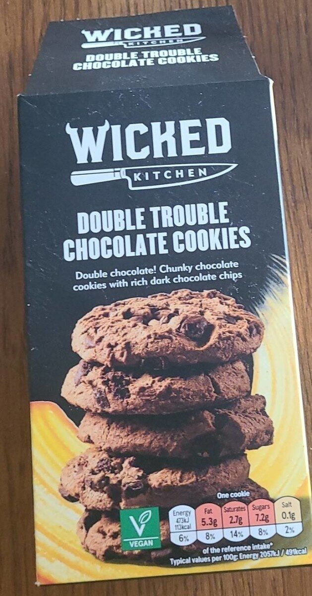 Double trouble chocolate cookies - Product