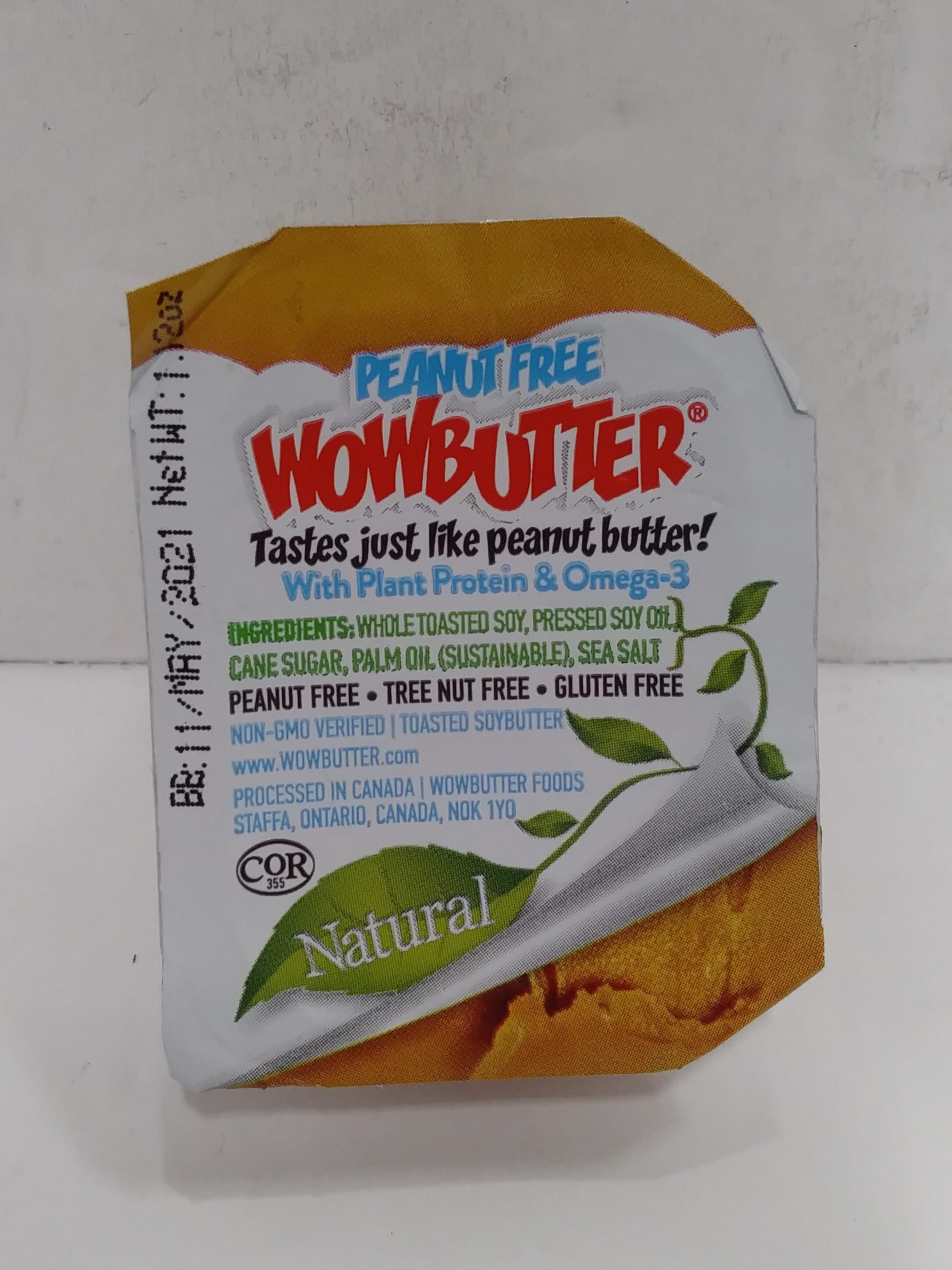 Natural Wowbutter Creamy Toasted Soybutter - Product