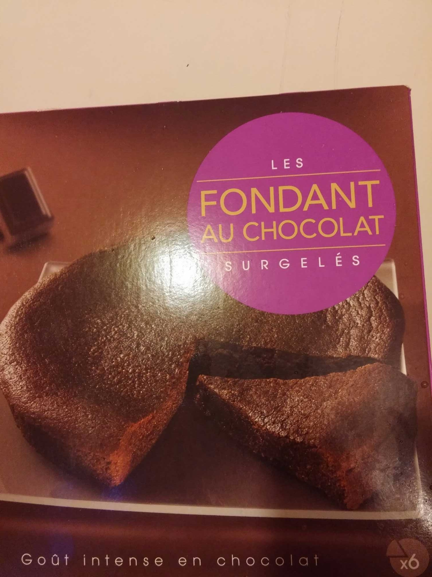 Les Surgelés - Fondant au Chocolat - Product - fr