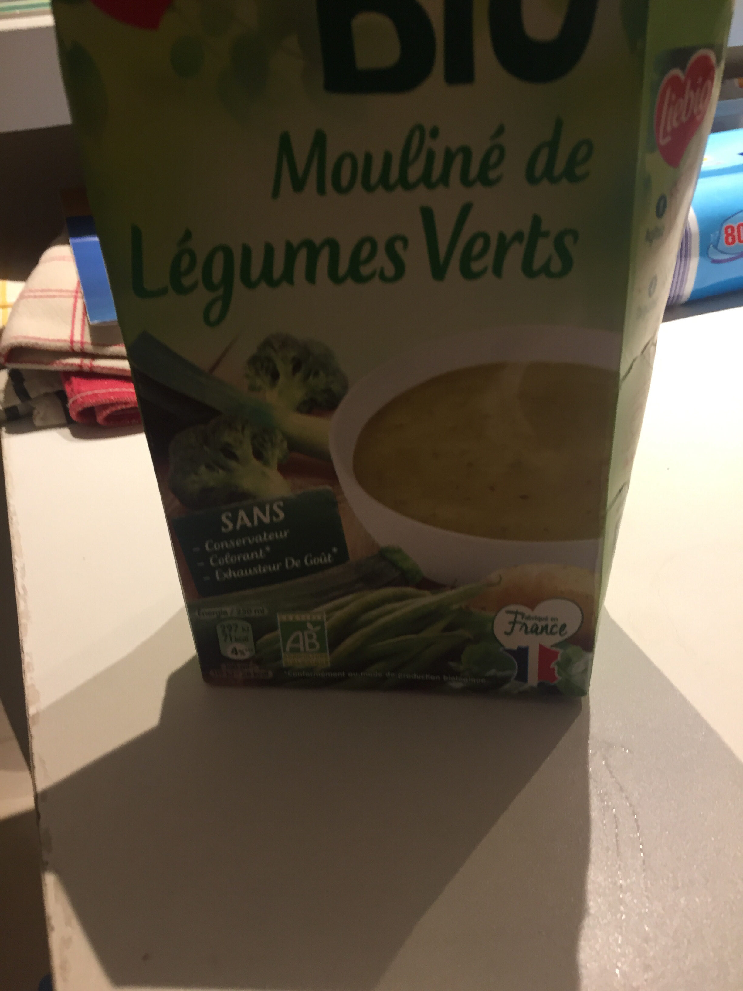 bio mouliné de legumes verts - Product - fr