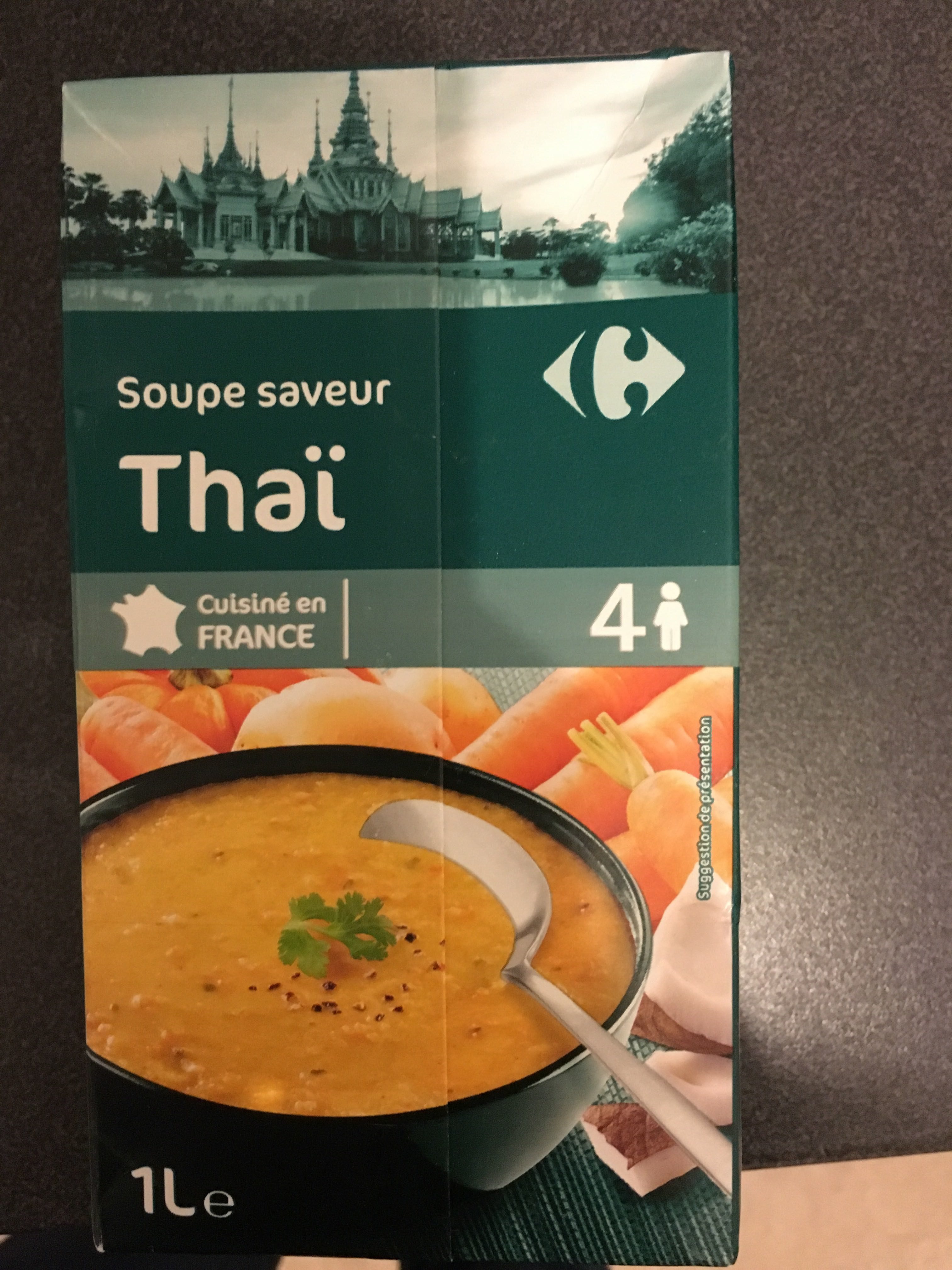 Soupe saveur Thaï - نتاج - fr