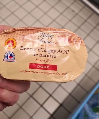 Beurre d'Isigny AOP de baratte - Product - fr