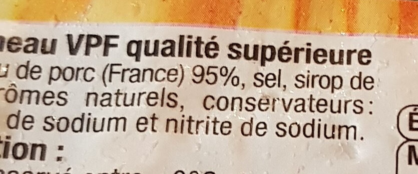 Le jambonneau - Ingredients - fr