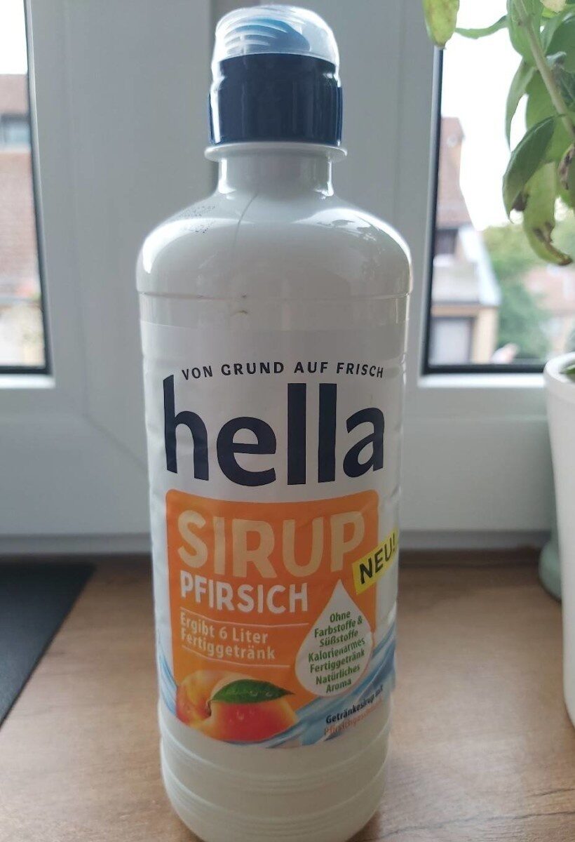 Hella sirup - Produkt