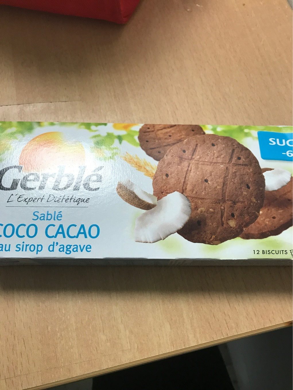 Sablé coco cacao au sirop d'agave - Product - fr