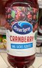 Cranberry sans sucres ajoutés - Producto