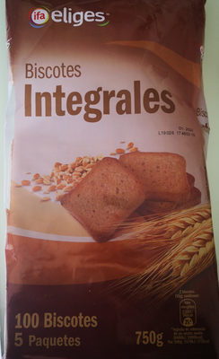 Biscottes integrales - Producto