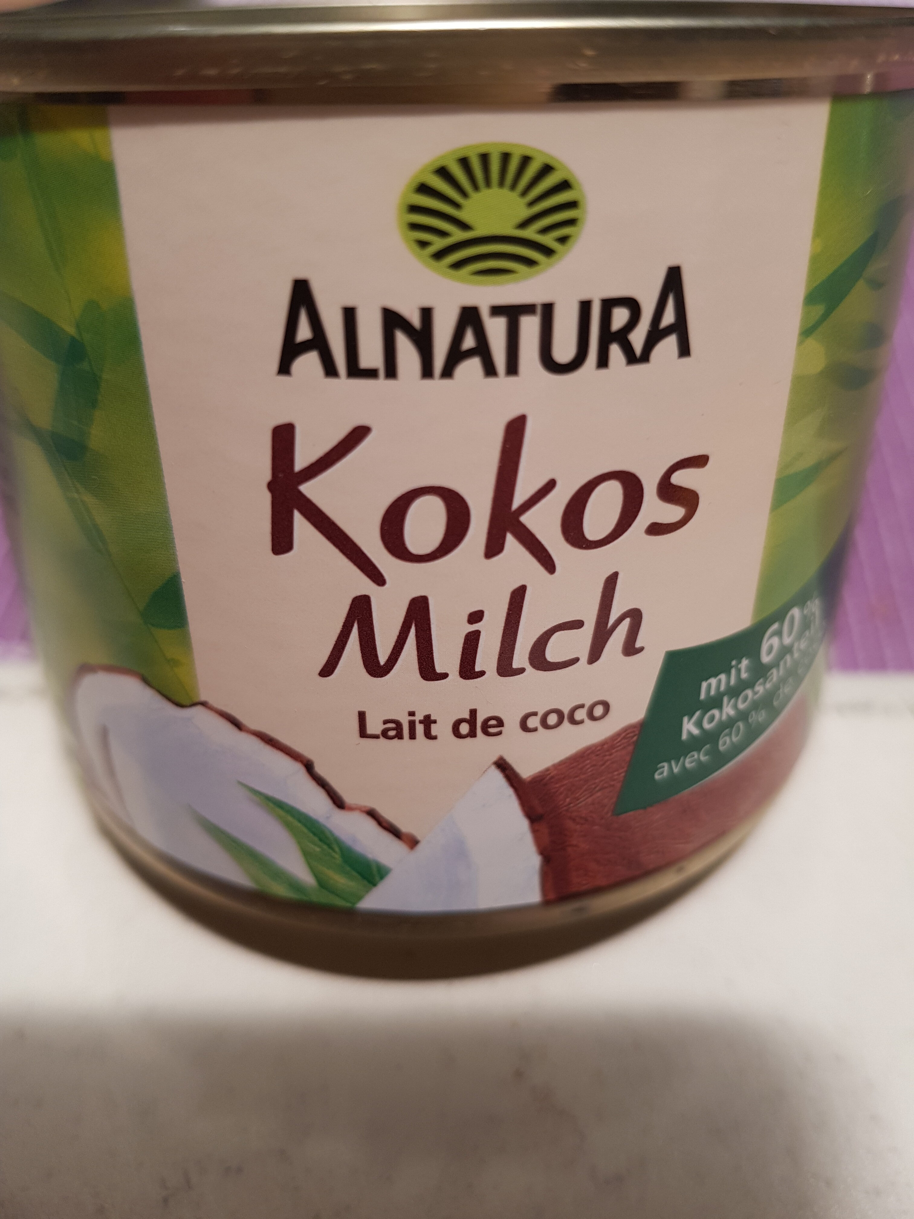Kokosmilch - Produkt