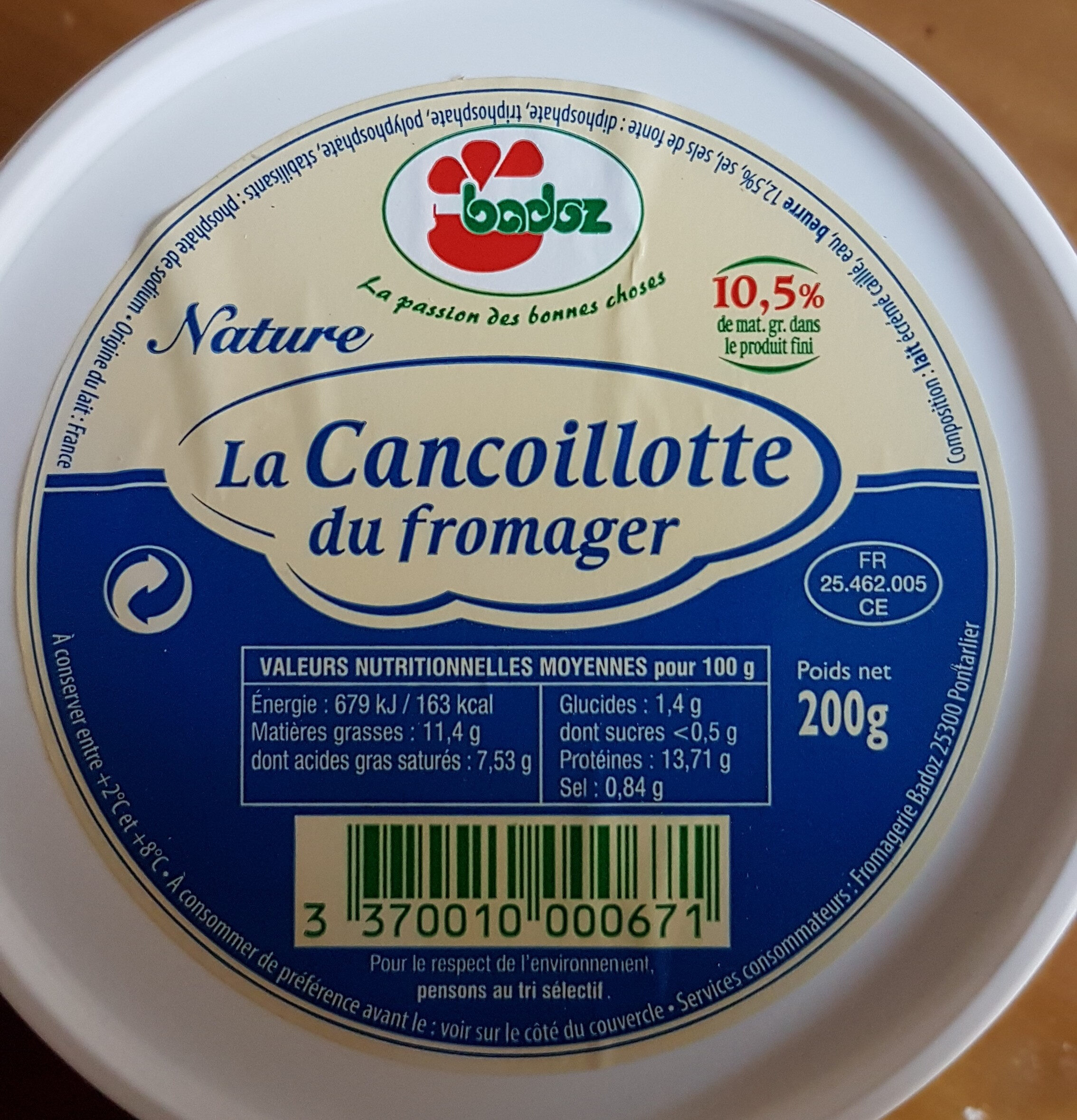 la Cancoillotte du fromager - Product - fr