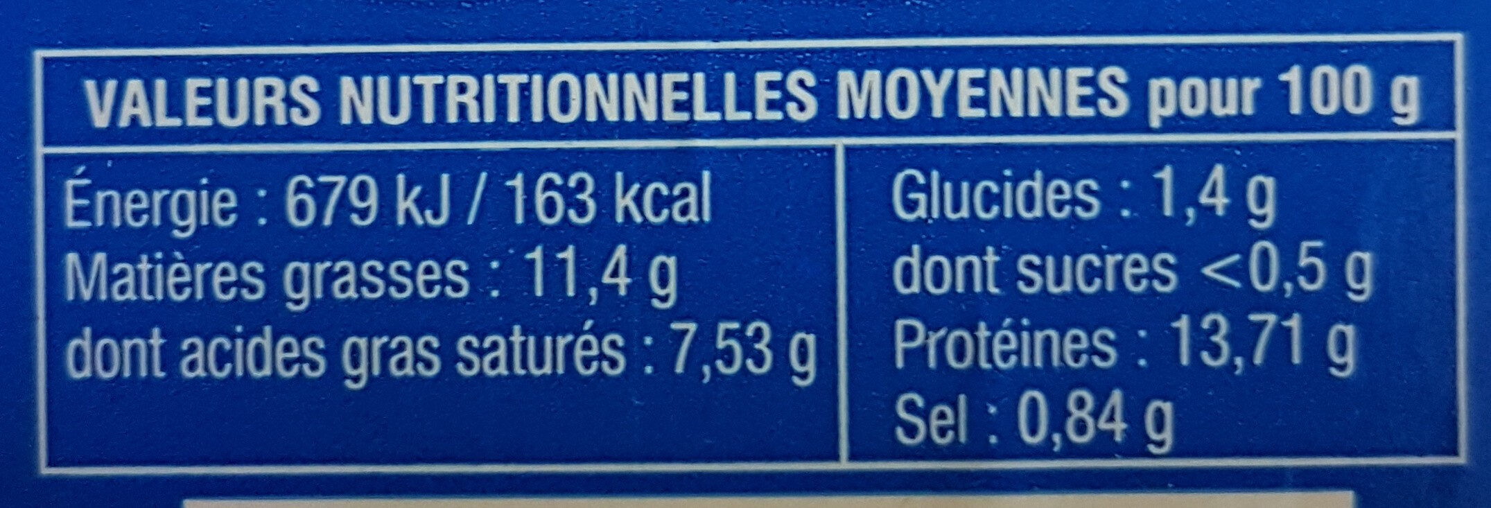 la Cancoillotte du fromager - Ingredients - fr