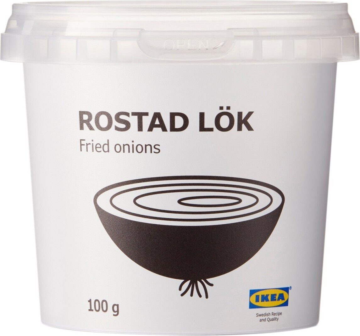 Rostad Lök - Röstzwiebeln / Fried Onions - Prodotto - fr