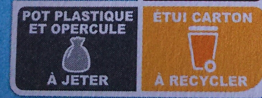 Brassé citron au lait entier - Recycling instructions and/or packaging information - fr