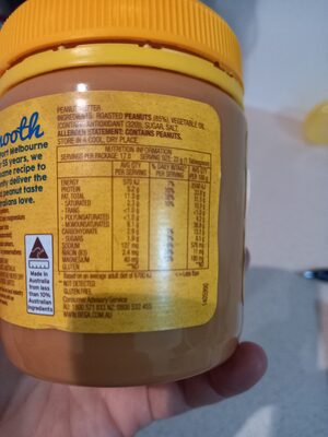 peanut butter - Ingredients