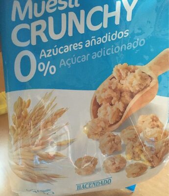 Muesli crunchy 0% - Product - es