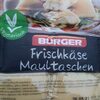Bürger Frischkäse Maultaschen - Produkt