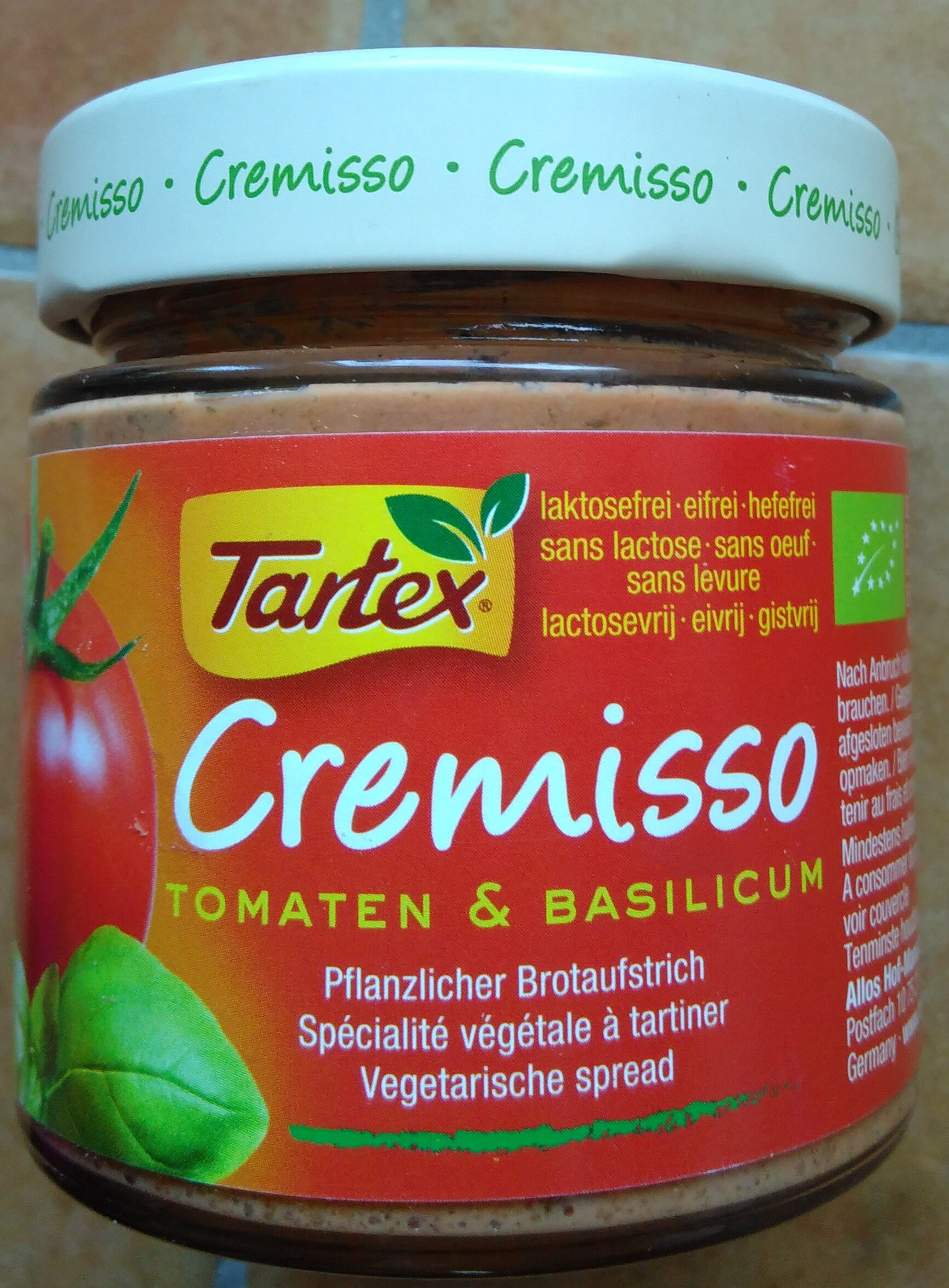 Cremisso Tomaten&Basilicum - Product - fr