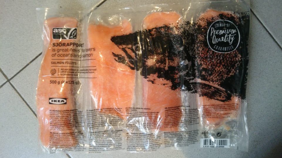 salmon fillets - Produkt - en