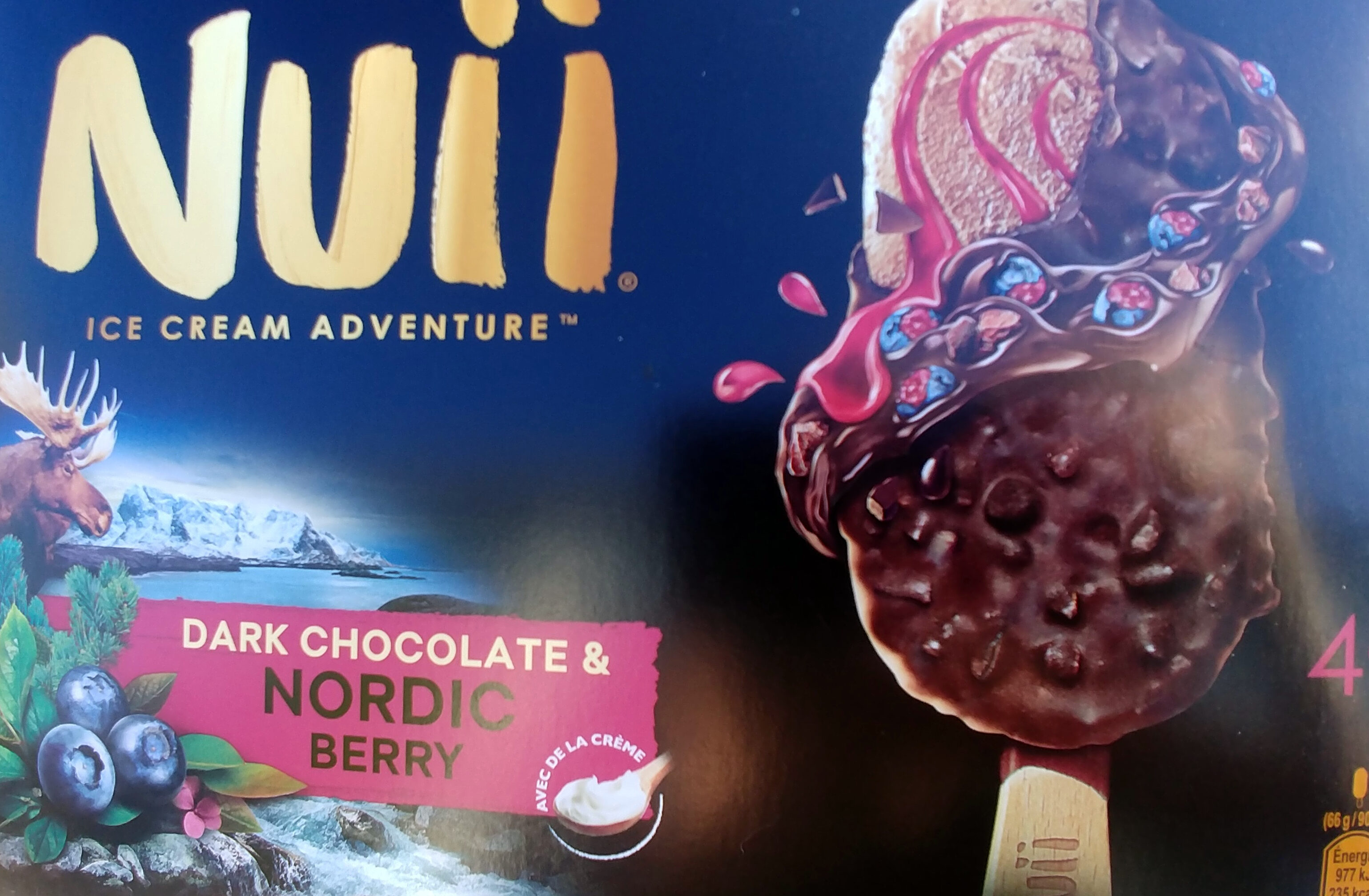 Dark chocolate & nordic berry - Produit