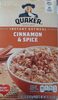 Instant Oatmeal Cinnamon and Spice - نتاج