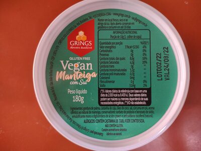 Vegan - Manteiga com Sal - Produto - en