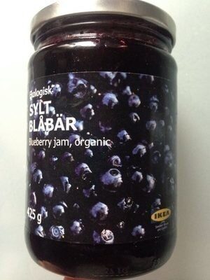 Blueberry jam, organic - Product - fr