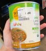 Organic lentil soup - Producte