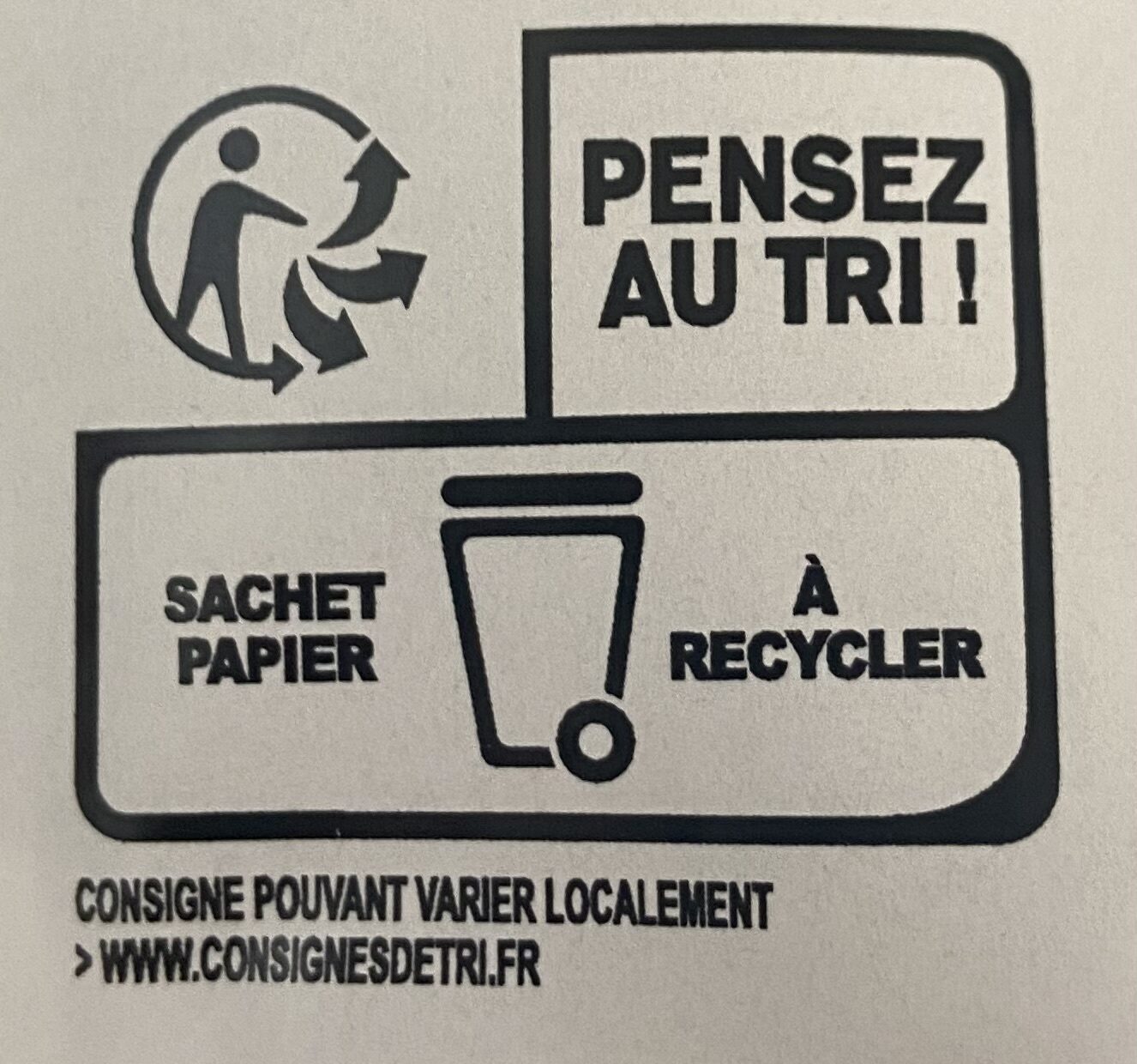 Granola Coco-Amande - Recycling instructions and/or packaging information - fr