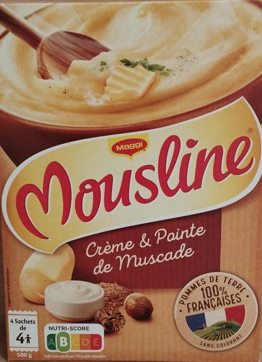 Mousline Crème et Pointe de Muscade - Product - fr