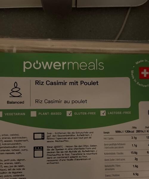 Riz Casimir  poulet - Product