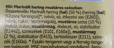 Ikea Sill Senap, Hering In Senfsoße - Ingredients - hu