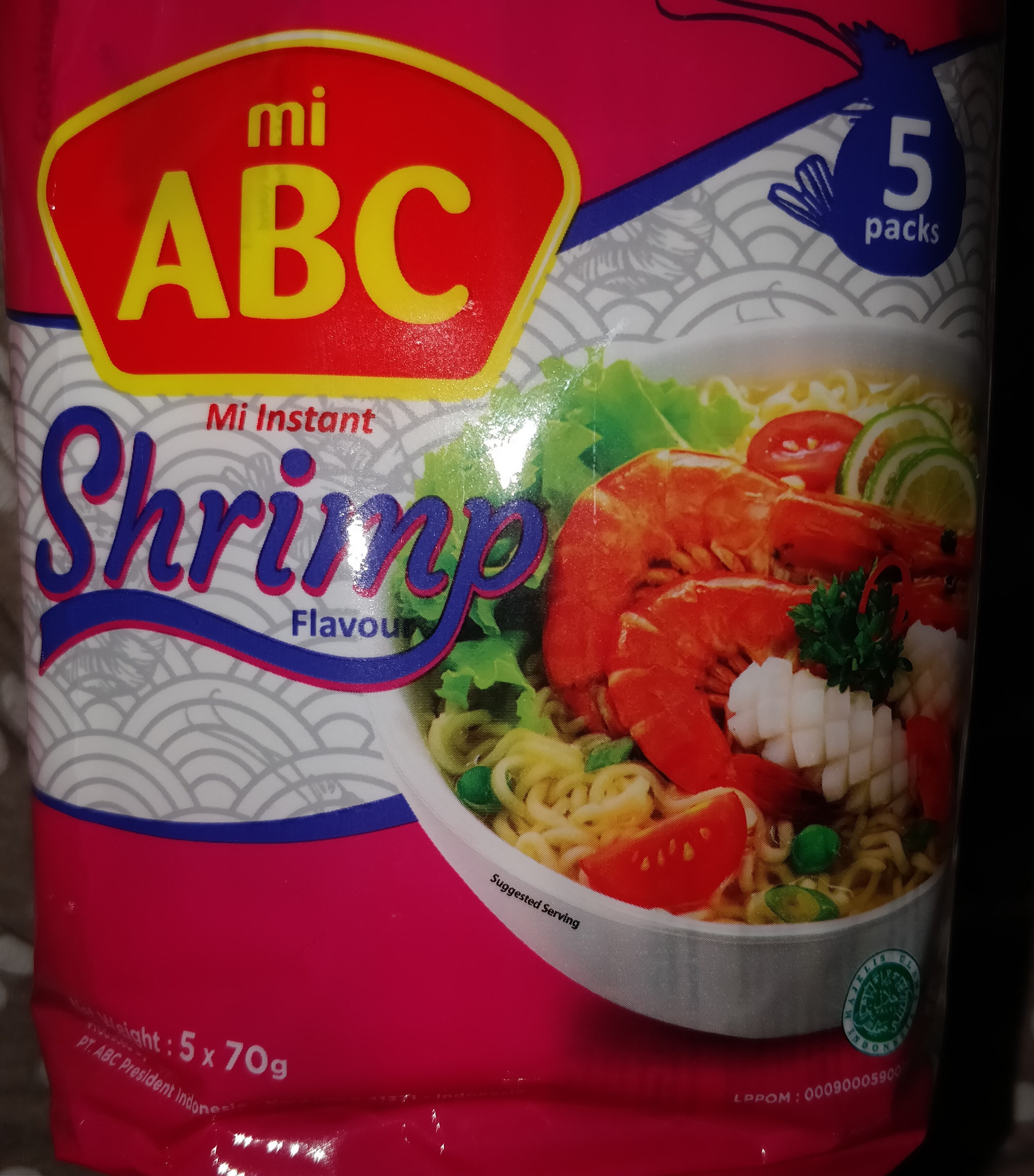Mi instant Shrimp flavour - Product - en