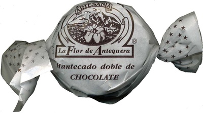 Mantecados de chocolate con grasa vegetal "La Flor de Antequera" - Produit - es