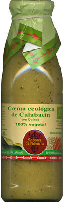 Crema ecológica de calabacin (descatalogado) - Producto
