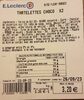 Tartelettes choco x 2 - Product